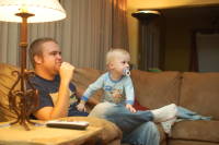 dsc_3839.jpg The men watch Monday Night Football