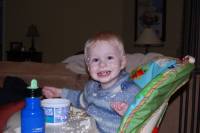 dsc_5462.jpg And then we decided he's not ready to feed himself cottage cheese yet