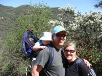 DSC01173.JPG Apparently the mountains weren't exciting enough to keep Devin awake.